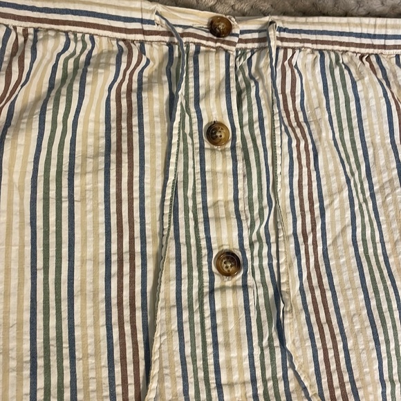 Vintage Orvis Striped A-Line Skirt - Picture 2 of 8